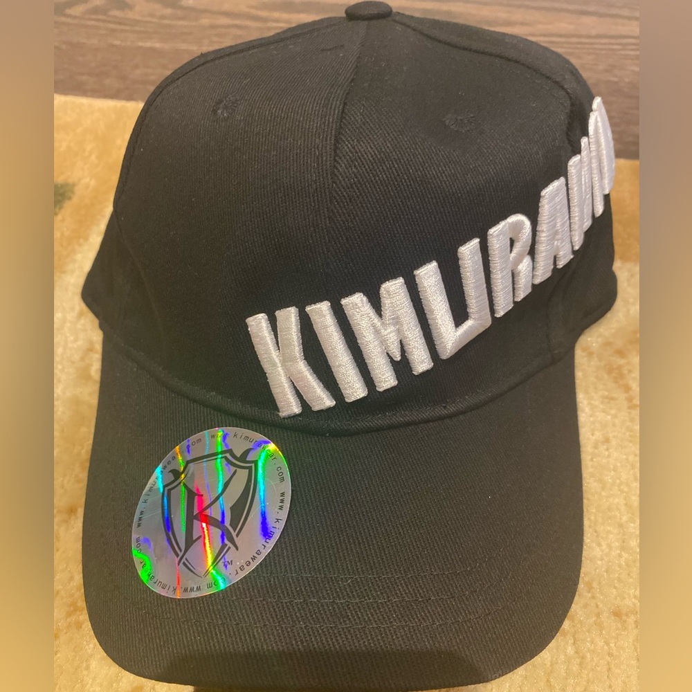 Kimurawear fitted small/medium black hat.